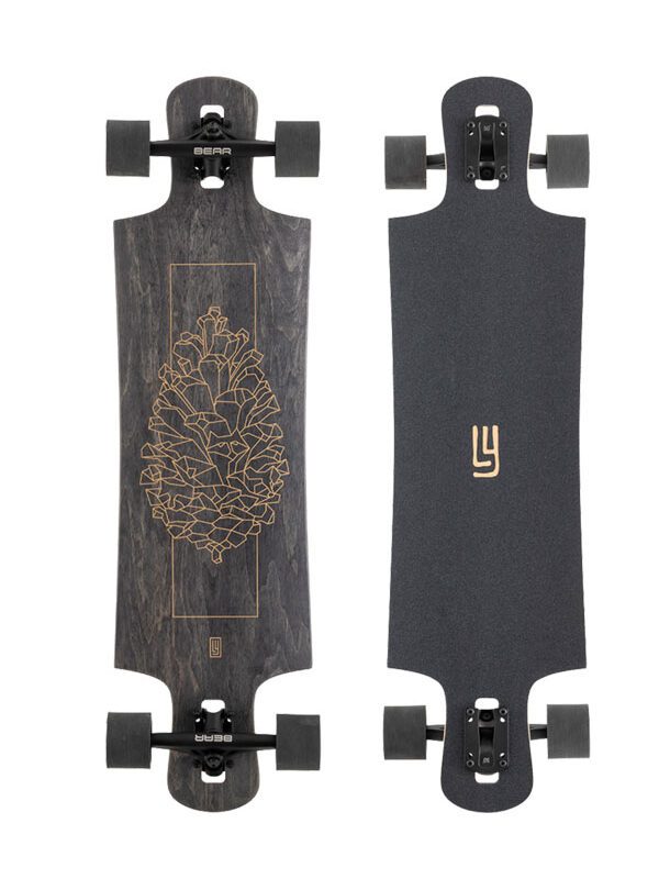 Landyachtz Drop Hammer Black Pinecone Complete